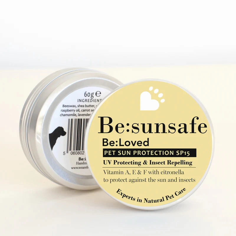 Be:Loved Be:Sunsafe Pet Paw & Nose Balm (UV Protecting & Insect Repelling)