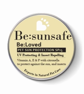 Be:Loved Be:Sunsafe Pet Paw & Nose Balm (UV Protecting & Insect Repelling)