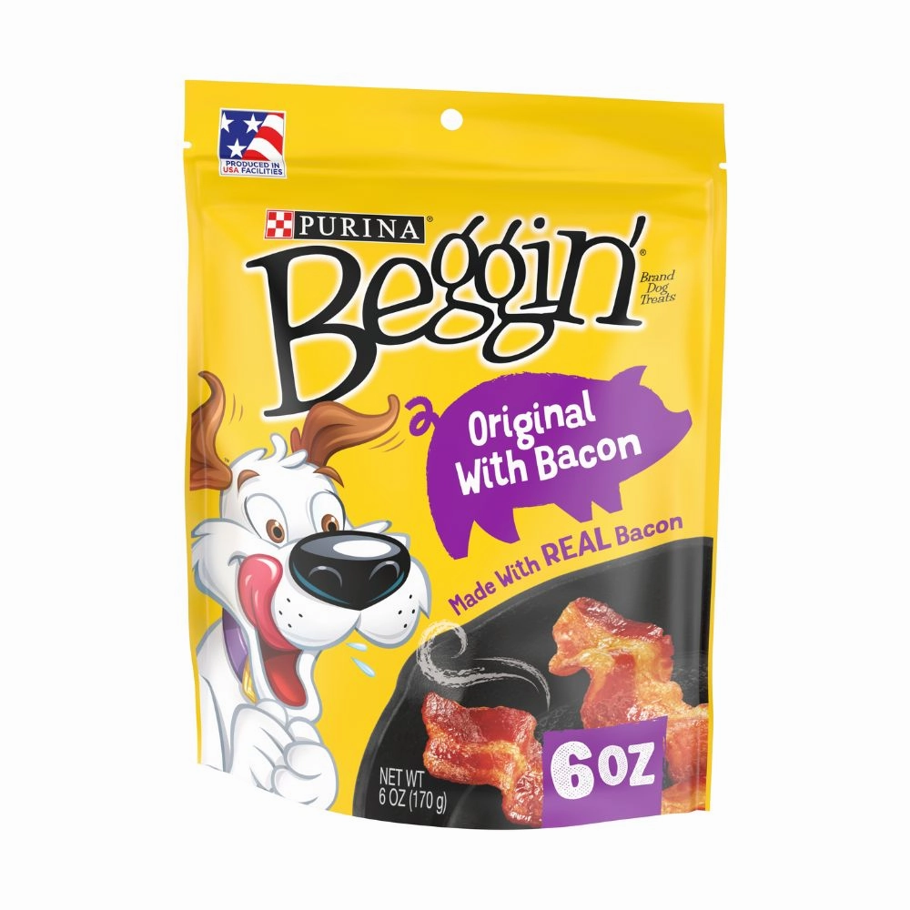Beggin Dog Treat Original With Bacon 6oz (EXPIRY AUG 2025)