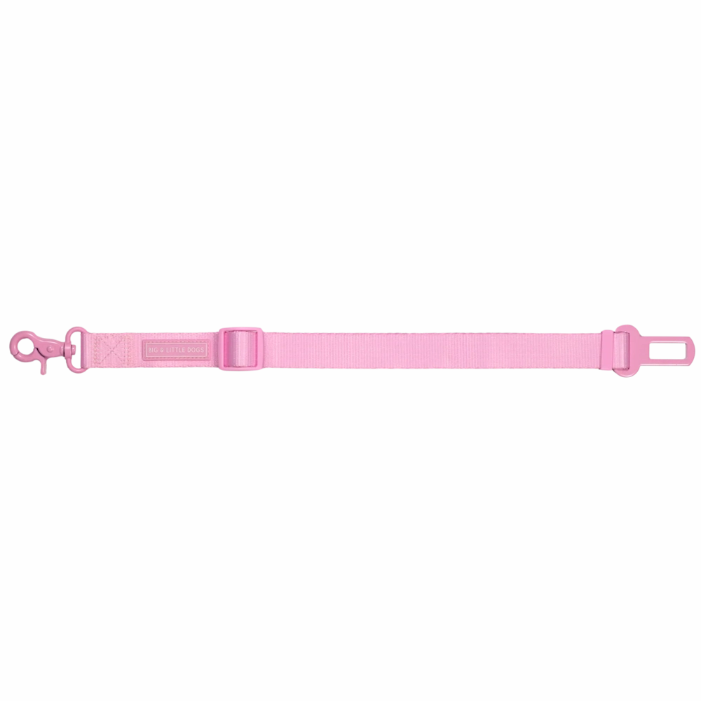 Big & Little Dog Car Seat Restraint - Pink dog travel gear,pet travel