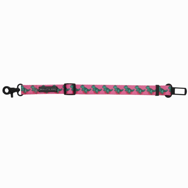 Big & Little Dog Car Seat Restraint: Princess-asaurus dog travel gear,pet travel