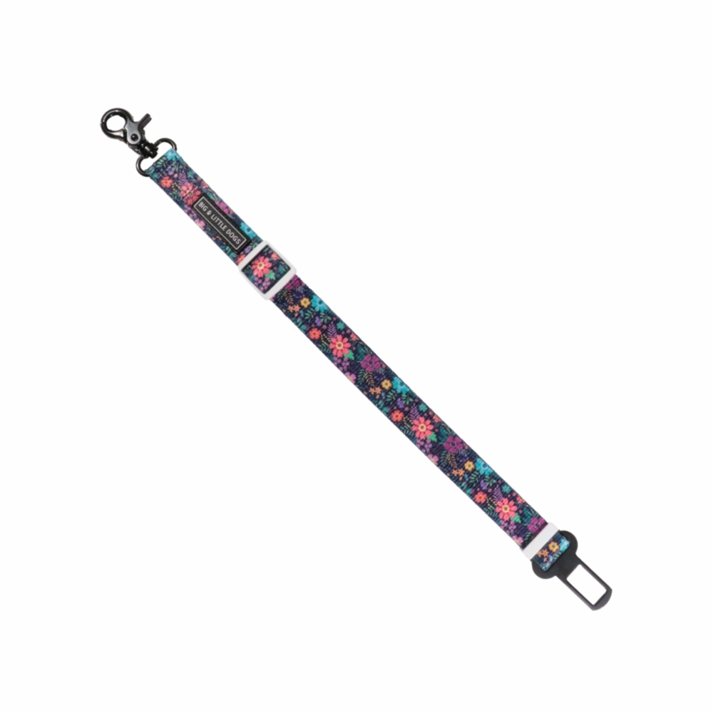 Big & Little Dog Car Seat Restraint: Stop & Smell The Flowers dog travel gear,pet travel