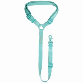 Big & Little Dog Premium Car Headrest Restraint - Aqua dog travel gear,pet travel