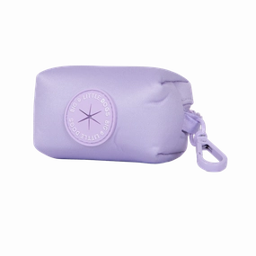 Big & Little Dogs Poop Bag Holder - Purple dog travel gear,pet travel