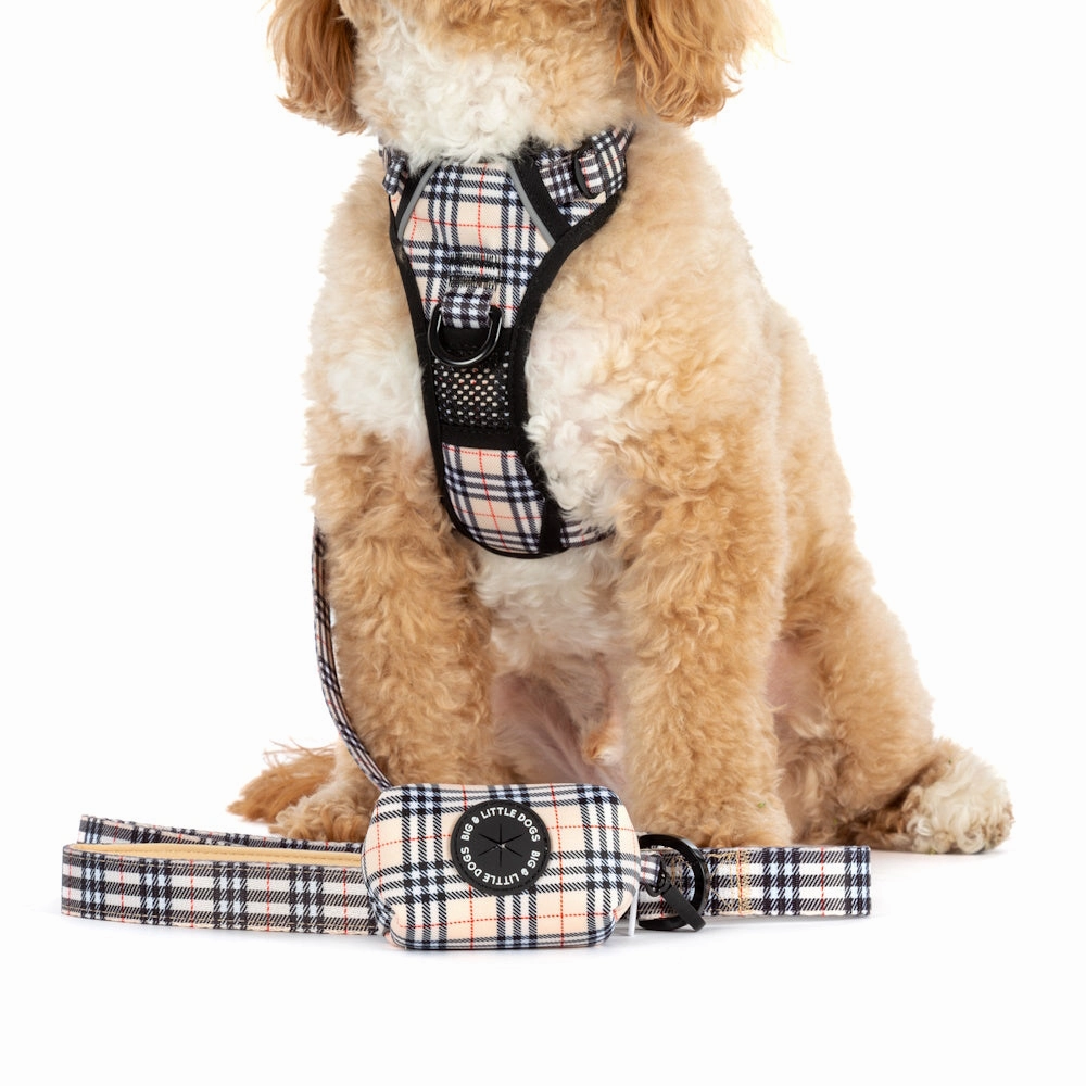 Big & Little Dogs Poop Bag Holder: Nova Plaid