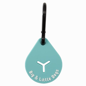 Big & Little Dogs Poop Holder - Aqua dog travel gear,pet travel