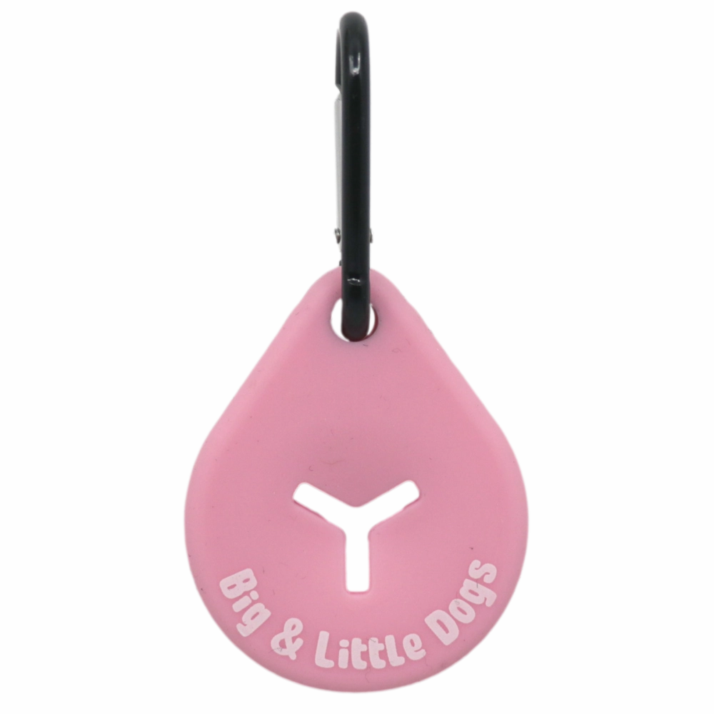 Big & Little Dogs Poop Holder - Blush Pink dog travel gear,pet travel