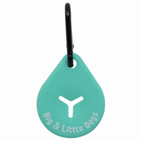 Big & Little Dogs Poop Holder - Teal dog travel gear,pet travel