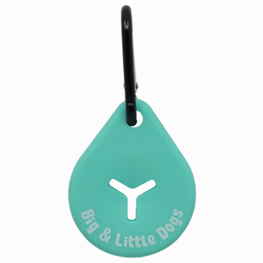 Big & Little Dogs Poop Holder - Teal dog travel gear,pet travel