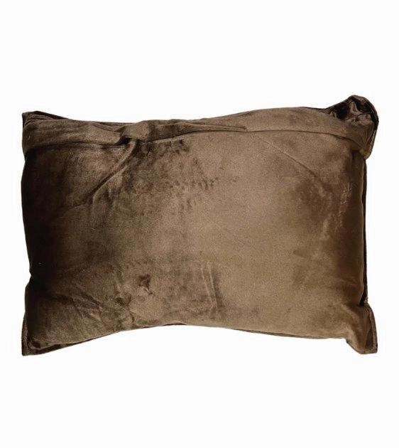 Big Borky Dog Head Pillow (Choco Brown)