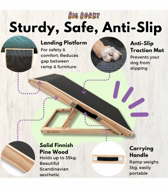 Big Borky Non-Slip Dog Ramp