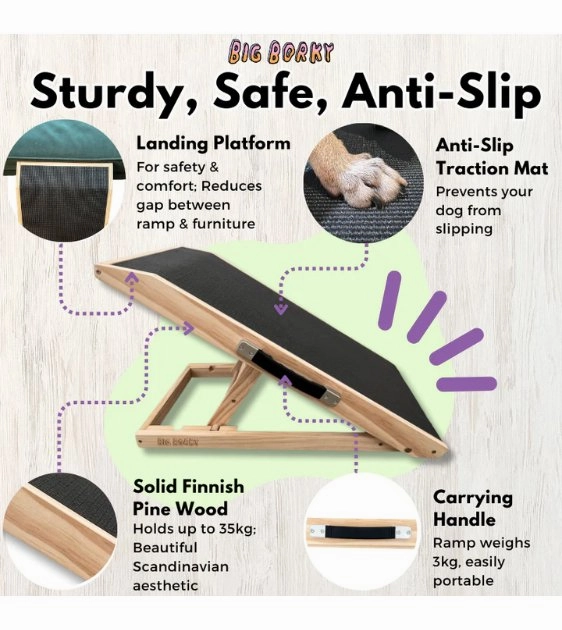 Big Borky Non-Slip Dog Ramp