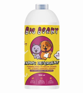 Big Borky Pet Safe Fabric Detergent (Formulated To Breaks Down Pet Stains, Dander, Odours) odor remover,dog cleaning