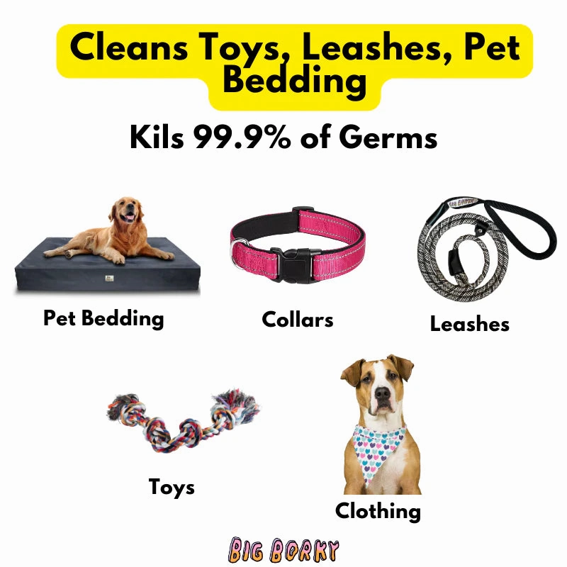 Big Borky Pet Safe Fabric Detergent (Formulated To Breaks Down Pet Stains, Dander, Odours)