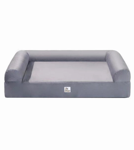 Big Borky Washable Dog Bedsheet - Headrest Version (Cloudy Gray)