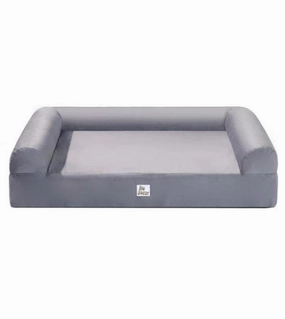 Big Borky Washable Dog Bedsheet - Headrest Version (Cloudy Gray)