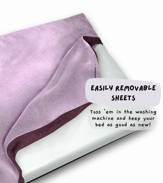 Big Borky Washable Dog Bedsheet - Mattress Version (Fruit Punch Pink)