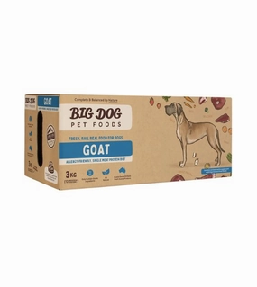 Big Dog Barf Raw Dog Food (Goat) raw dog food,fresh pet meals