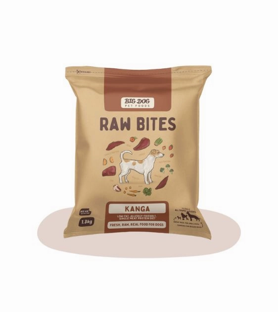 Big Dog Barf Raw Dog Food (Kangaroo Raw Bites) small breed food,tiny dog food