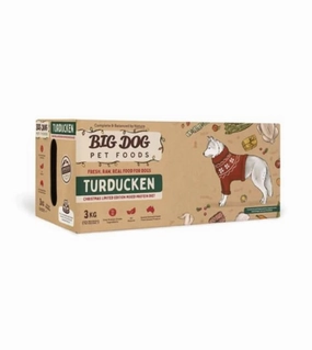 Big Dog Barf Raw Dog Food (Limited Edition Turducken) raw dog food,fresh pet meals