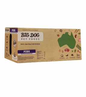 Big Dog Barf Raw Dog Food (Pork) raw dog food,fresh pet meals