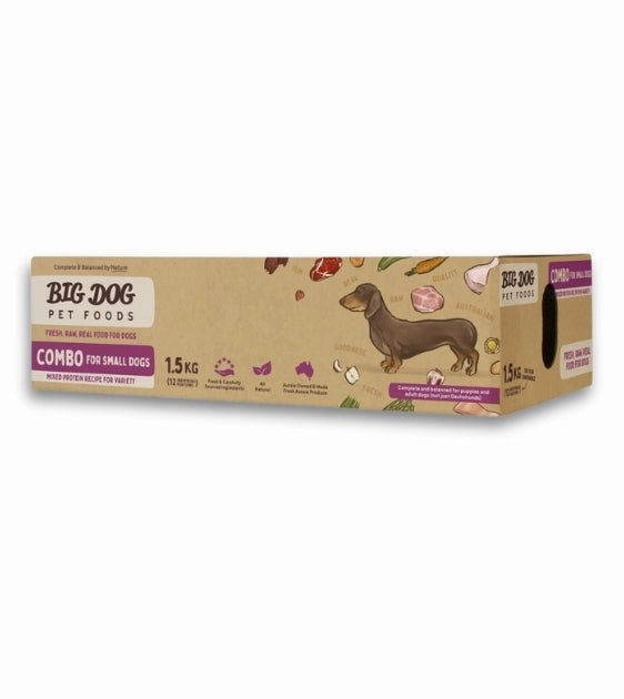 Big Dog Combo Raw Dog Food for Small Dogs