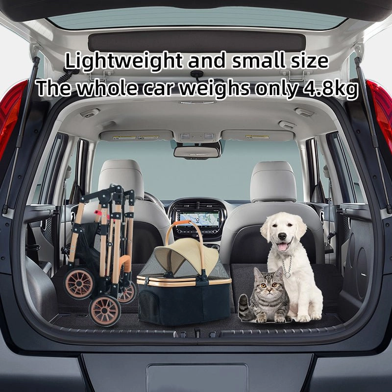 BNDC 103 Pram & Stroller For Dogs & Cats (Black)