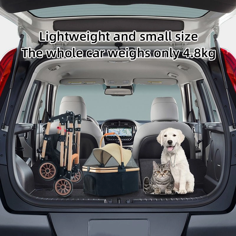 BNDC 103 Pram & Stroller For Dogs & Cats (Black)