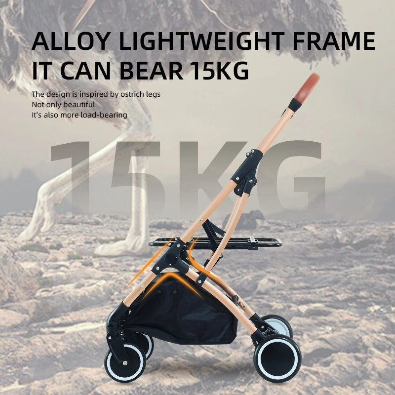 BNDC 106 Pram & Stroller For Dogs & Cats (Grey)