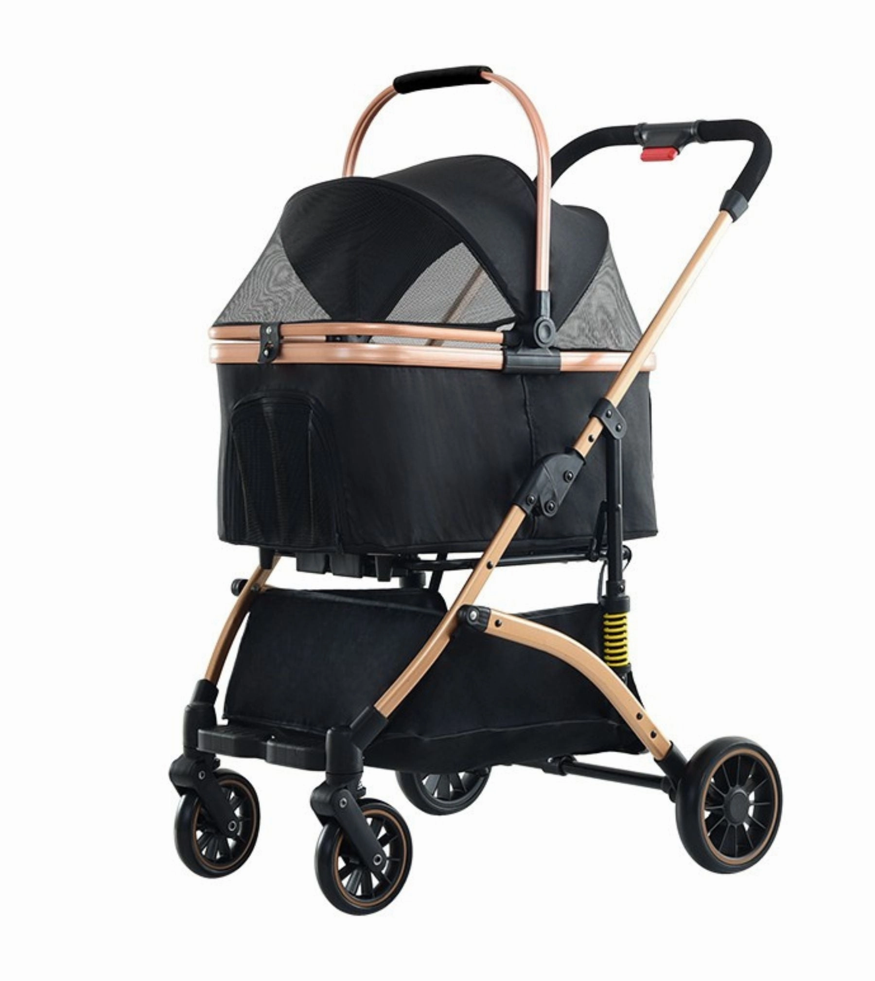 BNDC 301 Pram & Stroller For Dogs & Cats (Black) dog nutrition,healthy dog food