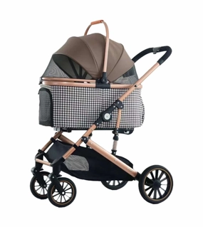 BNDC 303L Pram & Stroller For Dogs & Cats (Coffee) dog nutrition,healthy dog food