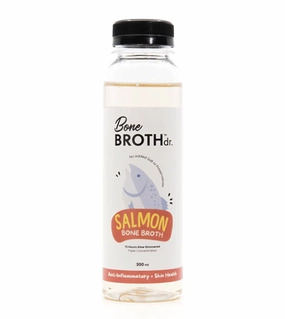 Bone Broth Dr. Frozen Bone Broth For Dogs & Cats (Salmon) dog oral care,pet dental