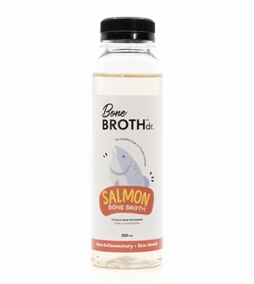 Bone Broth Dr. Frozen Bone Broth For Dogs & Cats (Salmon) raw dog food,fresh pet meals