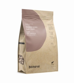 Boneve Earthmade Freeze-Dried Raw Prey Dry Dog Food (Lamb & Trevally)