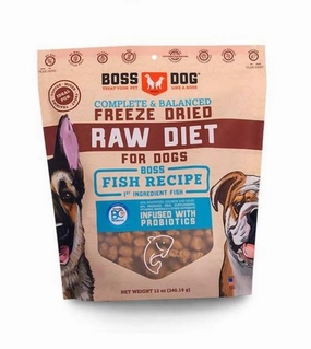 Boss Dog Complete & Balanced Freeze Dried Raw Diet (Fish)