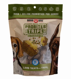 Boss Dog Probites Freeze Dried Dog Treats (Lamb With Tripe) freeze-dried dog food,lightweight pet food