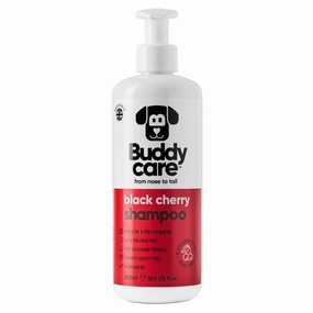 Buddycare Black Cherry Dog Shampoo 500ml freeze dried dog food,raw nutrition dog,dog freeze dried kibble