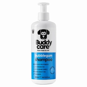 Buddycare Bubblegum Dog Shampoo 500ml freeze dried dog food,raw nutrition dog,dog freeze dried kibble