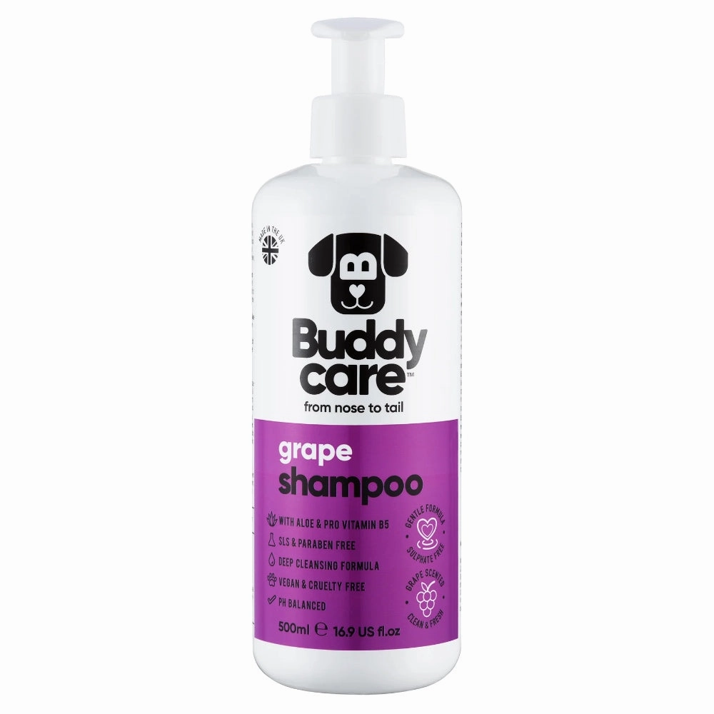 Buddycare Grape Dog Shampoo 500ml freeze dried dog food,raw nutrition dog,dog freeze dried kibble