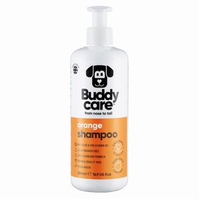 Buddycare Orange Dog Shampoo 500ml freeze dried dog food,raw nutrition dog,dog freeze dried kibble