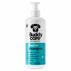 Buddycare Tropical Dog Shampoo 500ml freeze dried dog food,raw nutrition dog,dog freeze dried kibble