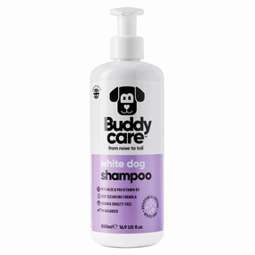 Buddycare White Dog Shampoo 500ml freeze dried dog food,raw nutrition dog,dog freeze dried kibble