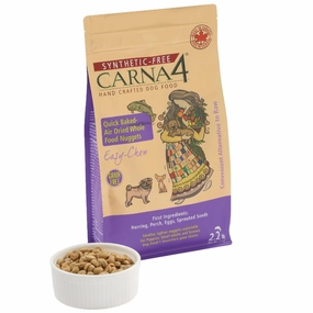 BUNDLE DEAL: Carna4 Quick Baked Air Dried Easy Chew Fish Grain-Free Dry Dog Food 2.2lb freeze dried dog food,raw nutrition dog,dog freeze dried kibble