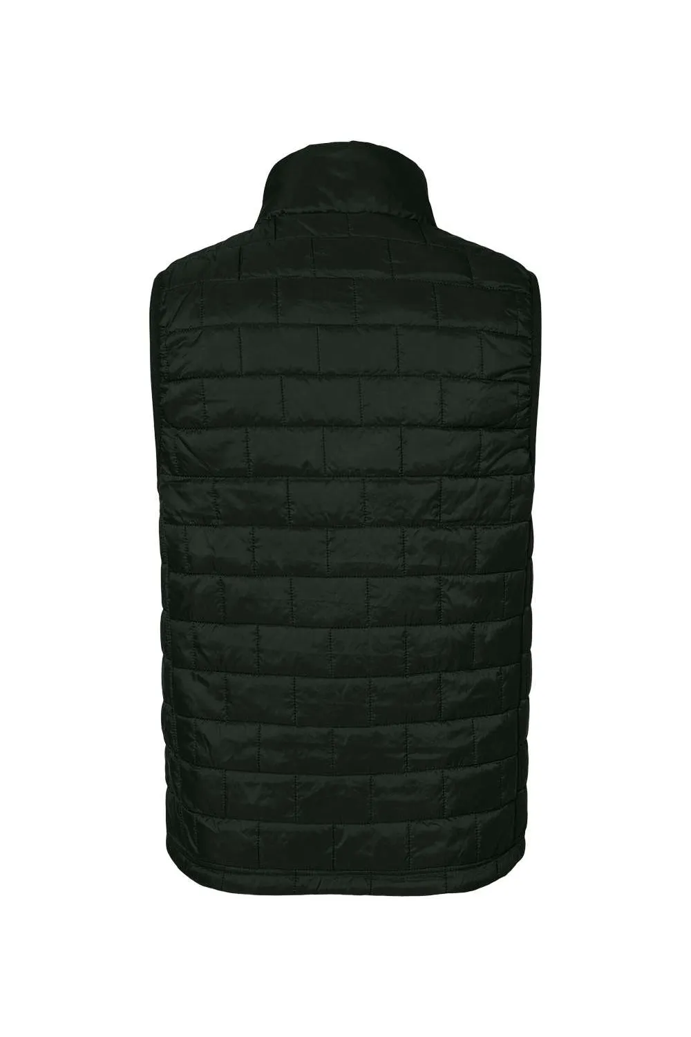 Burnside Mens Element Full Zip Puffer Vest - Black