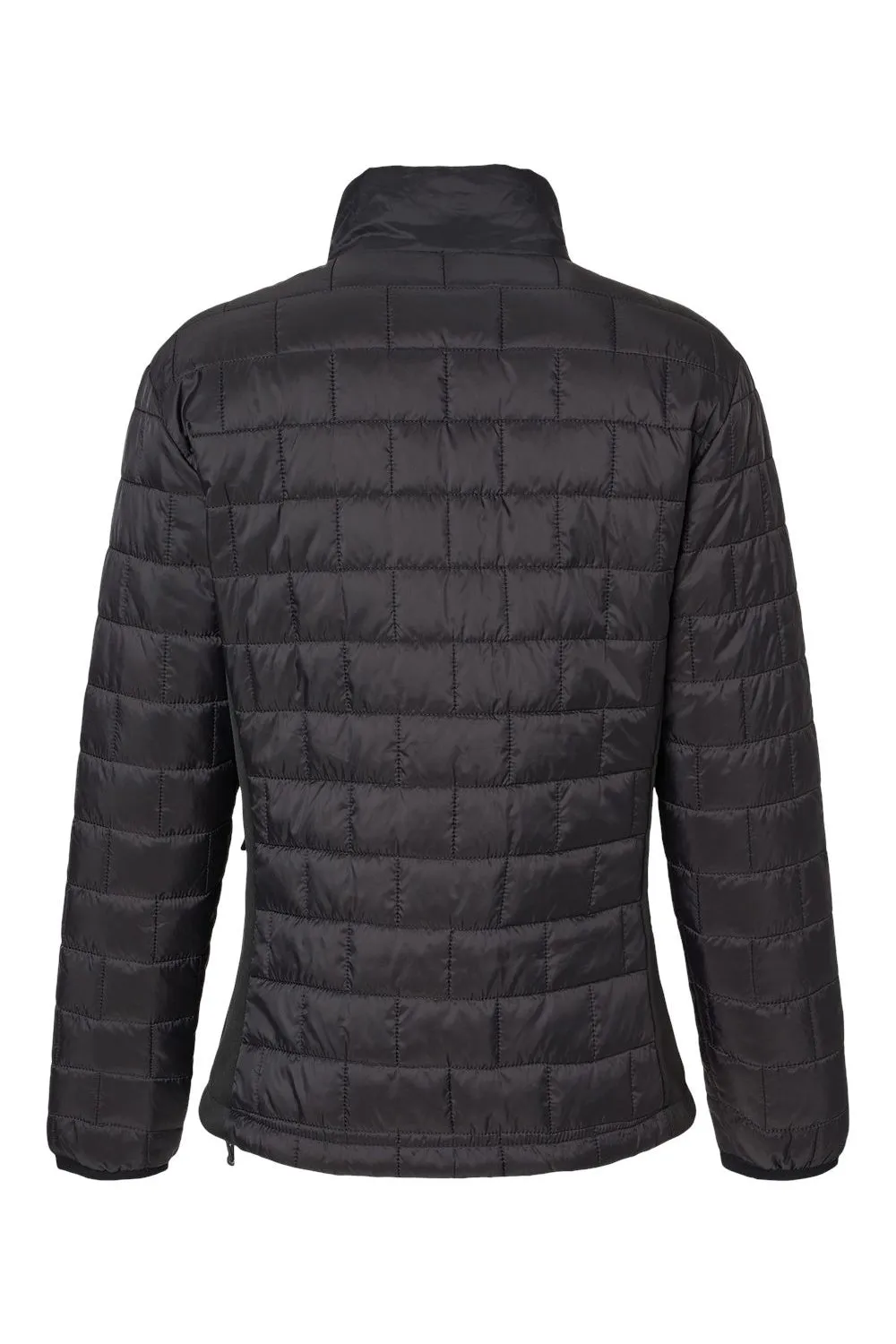 Burnside Womens Element Full Zip Puffer Jacket - Black