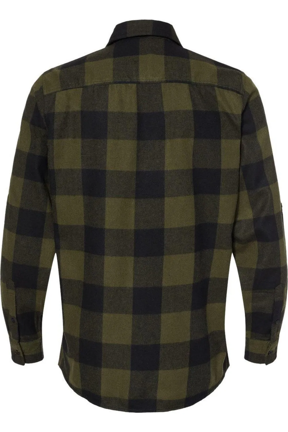 Burnside Yarn-Dyed Long Sleeve Flannel Shirt