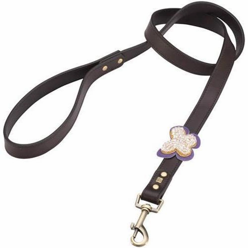 Butterfly Brown Dog Leash dog mobility,outdoor pet aid