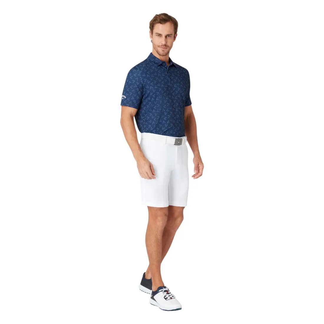 Callaway All-Over Large Chev Golf Polo Shirt CGKSF0B7