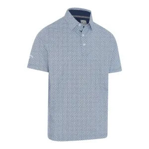 Callaway All Over Trademark Print Golf Shirt CGKFD052
