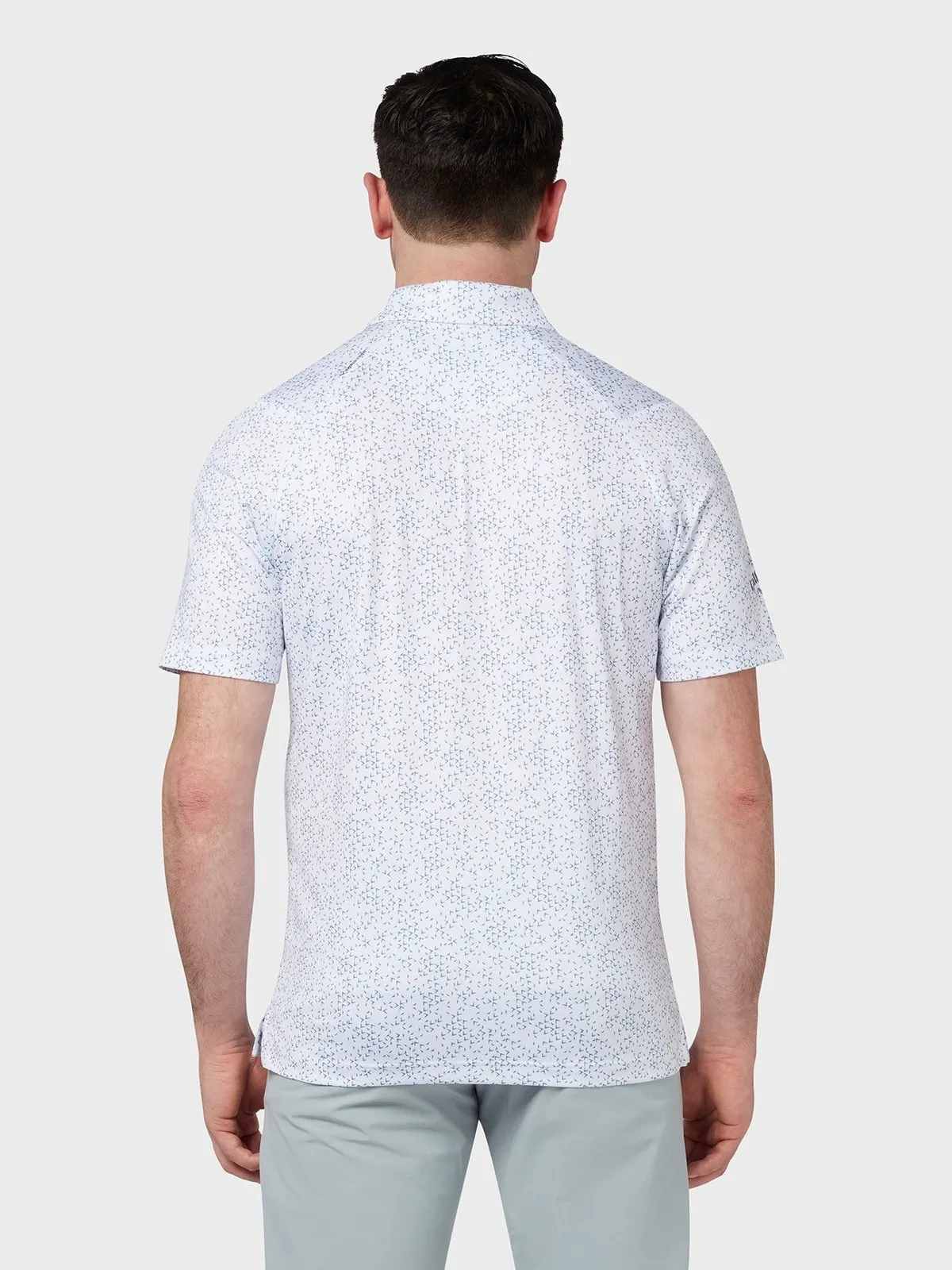 Callaway Allover Chev Golf Polo Shirt CGKSD0E0